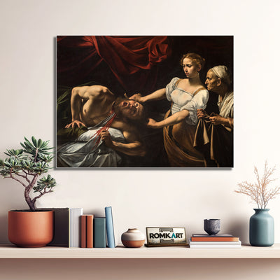 Caravaggio Judith Beheading Holofernes 1602 – Reproduction