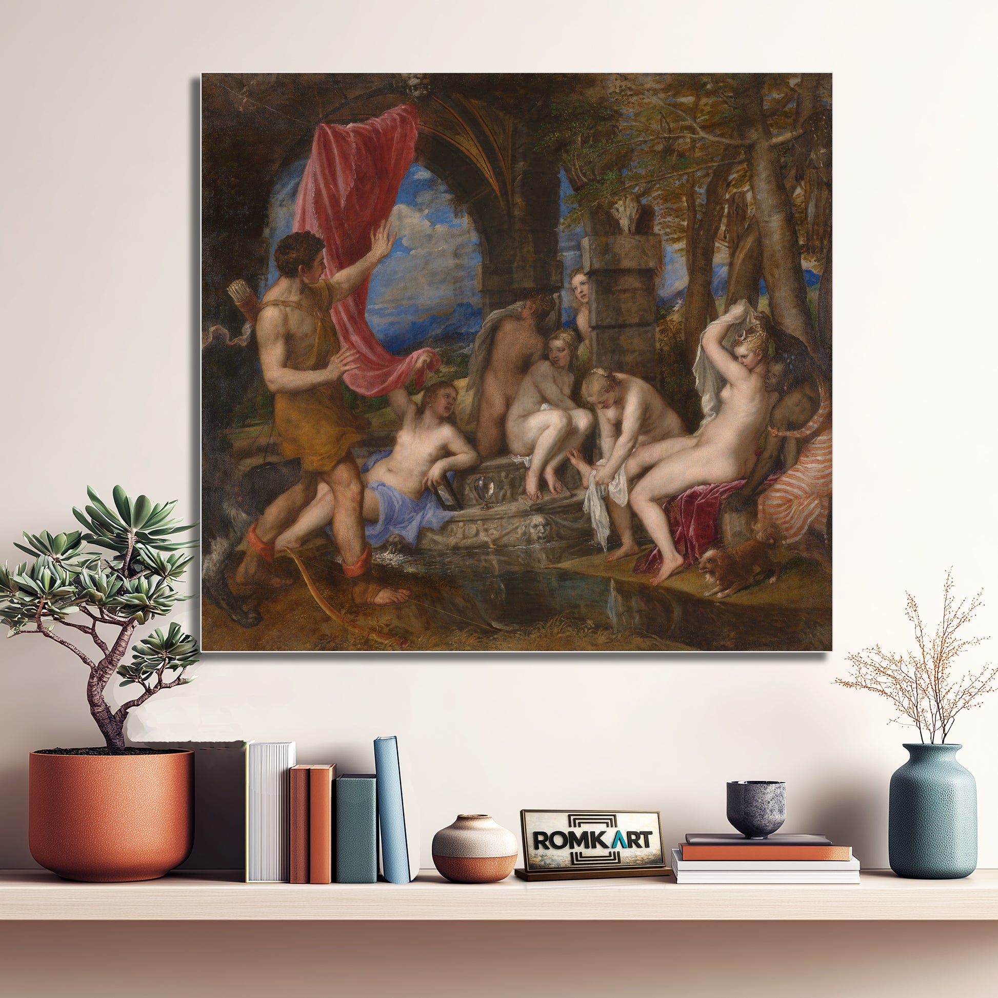 Titian Diana And Actaeon 1559 – Reproduction