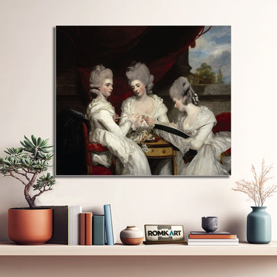 Sir Joshua Reynolds The Ladies Waldegrave 1780 – Reproduction