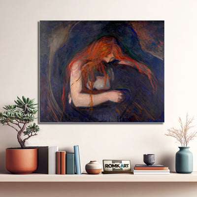 Edvard Munch Love And Pain 1893 – Reproduction
