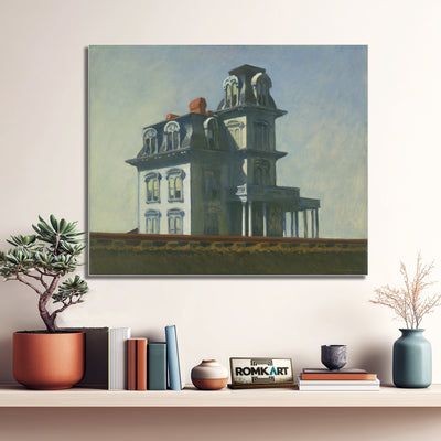 Edward Hopper House By The Railroad 1925 – Reproduction