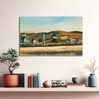 Edward Hopper Road And House South Truro 1930-1933 – Reproduction
