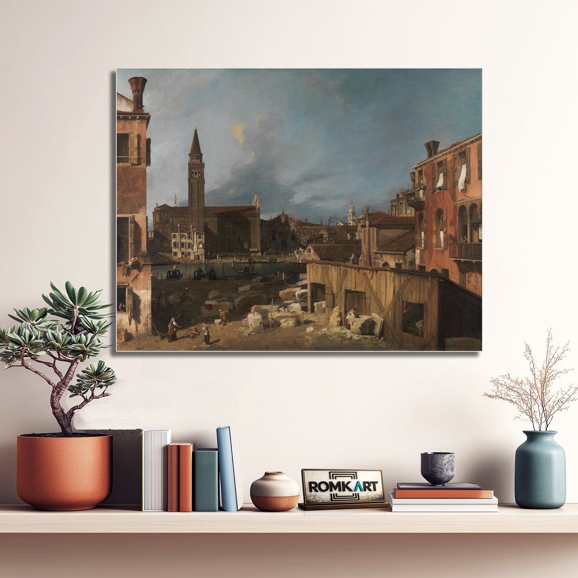 The Stonemason's Yard 1725 – Reproduction