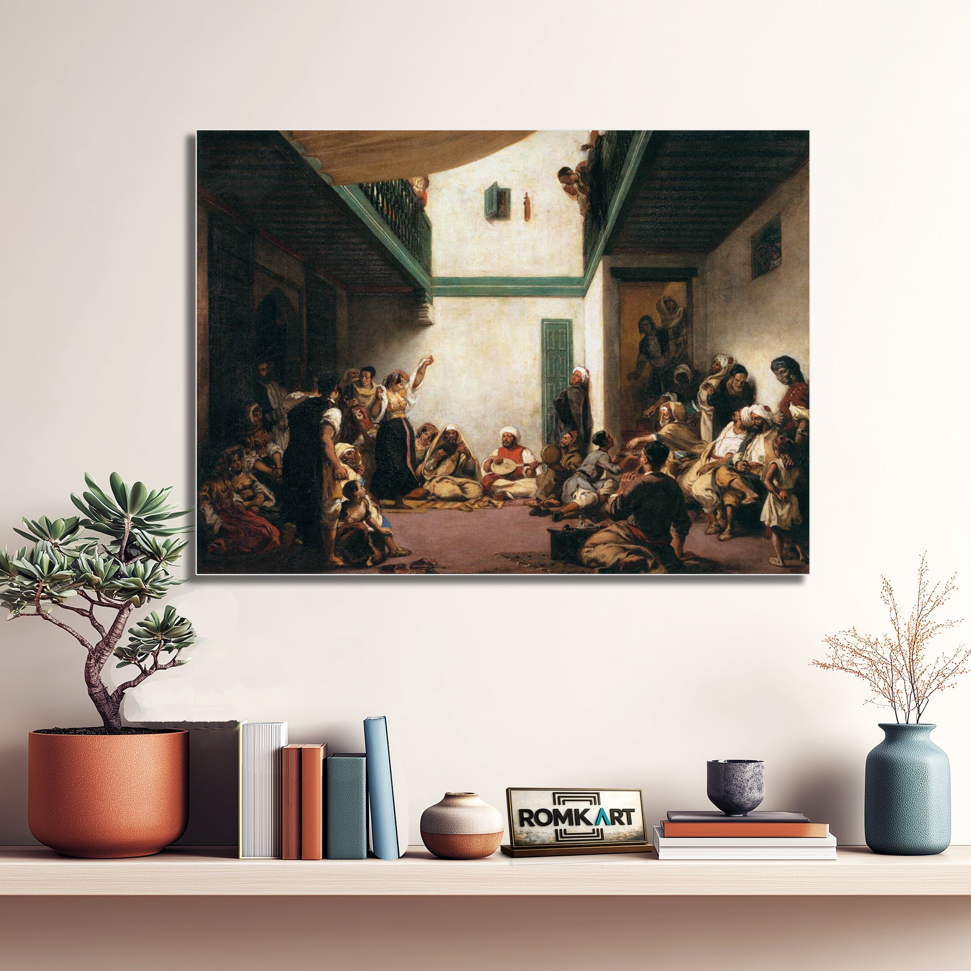 Eugene Delacroix Jewish Wedding In Morocco 1839 – Reproduction