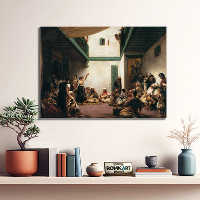 Eugene Delacroix Jewish Wedding In Morocco 1839 – Reproduction