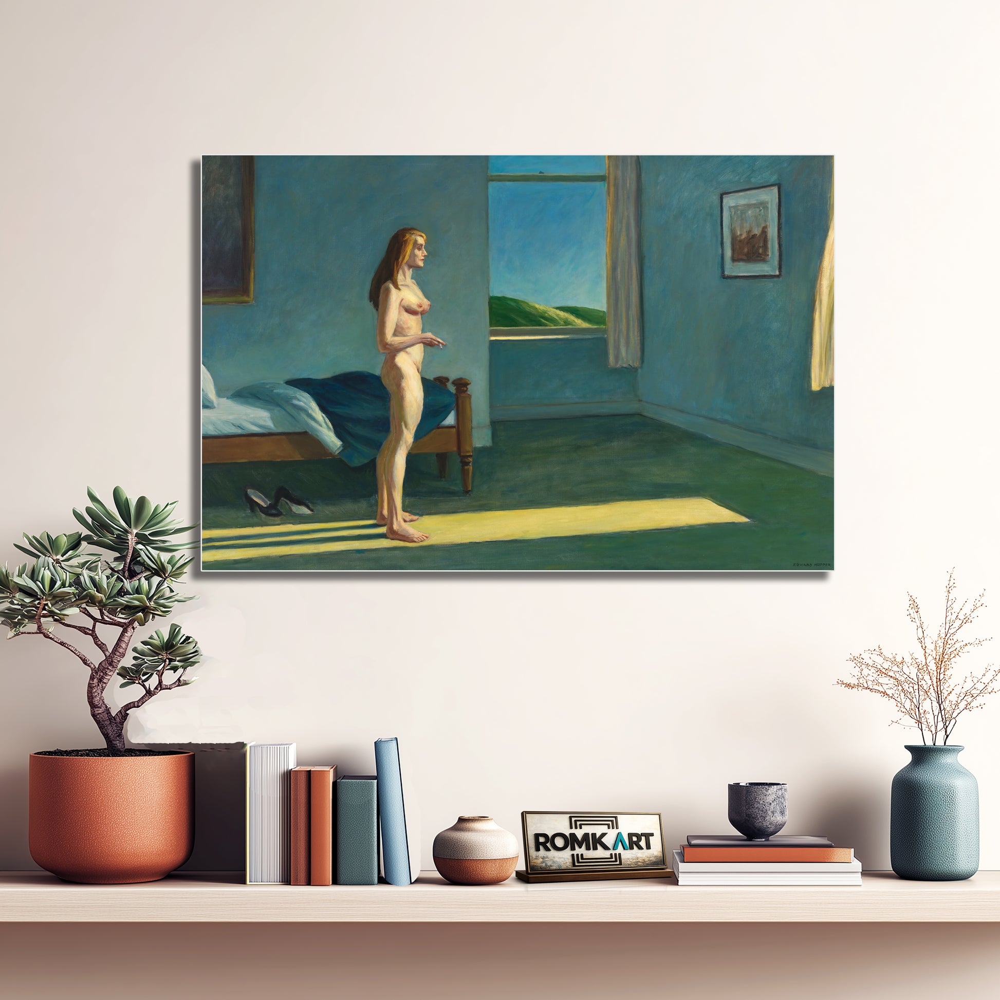 Edward Hopper A Woman In The Sun 1961 – Reproduction