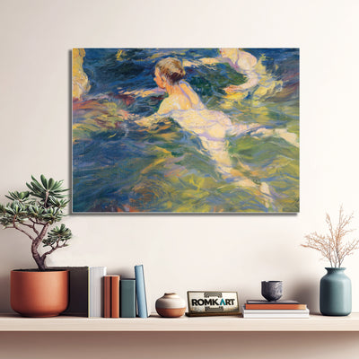 Joaquin Sorolla Swimmers Javea 1905 – Reproduction