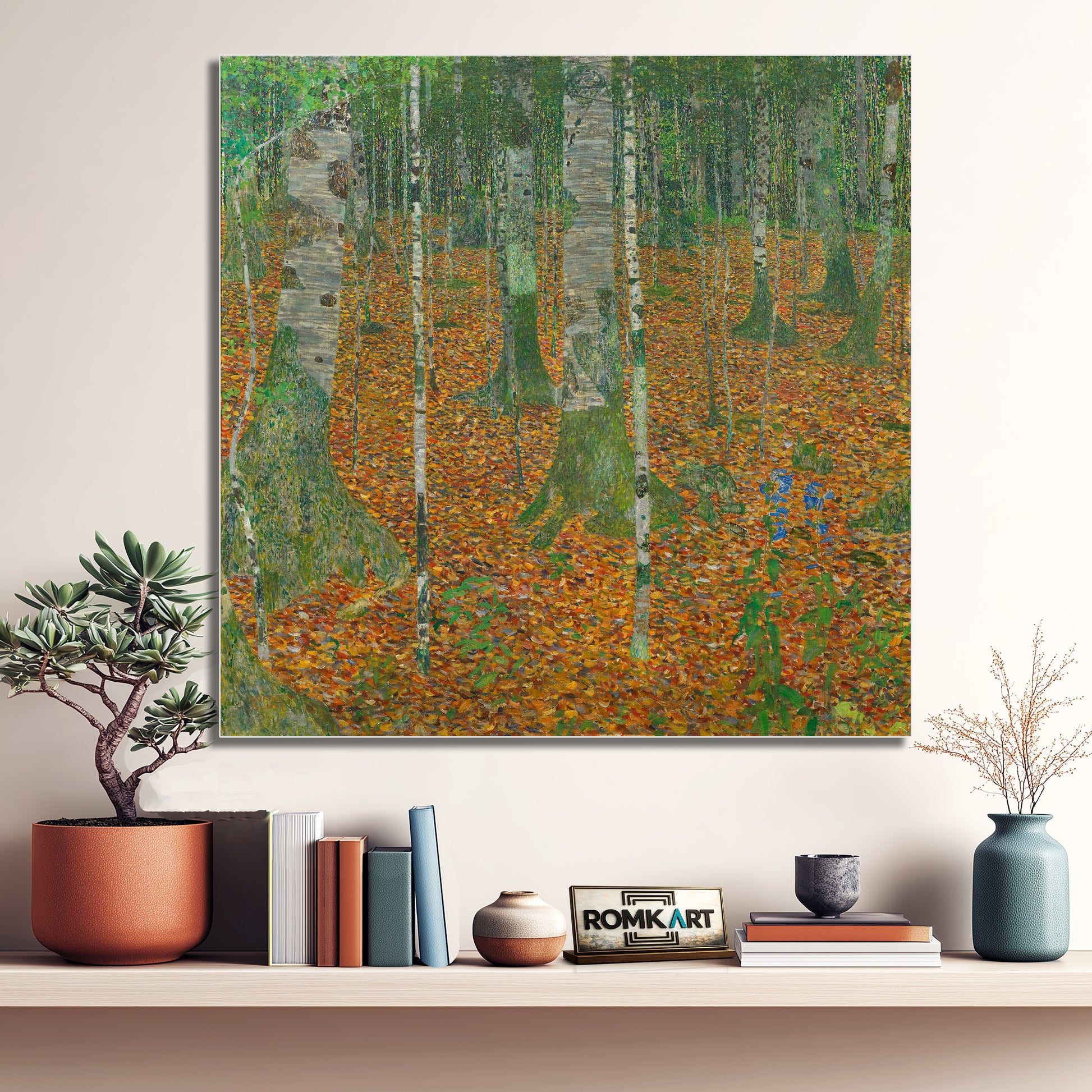 Gustav Klimt Birch Forest 1903 – Reproduction
