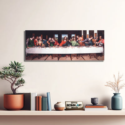 Leonardo Da Vinci The Last Supper 1498 – Reproduction