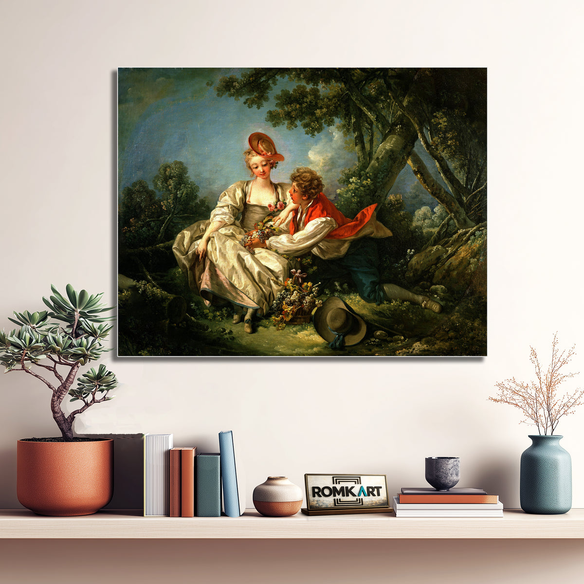 Francois Boucher The Four Seasons Autumn 1755 – Reproduction