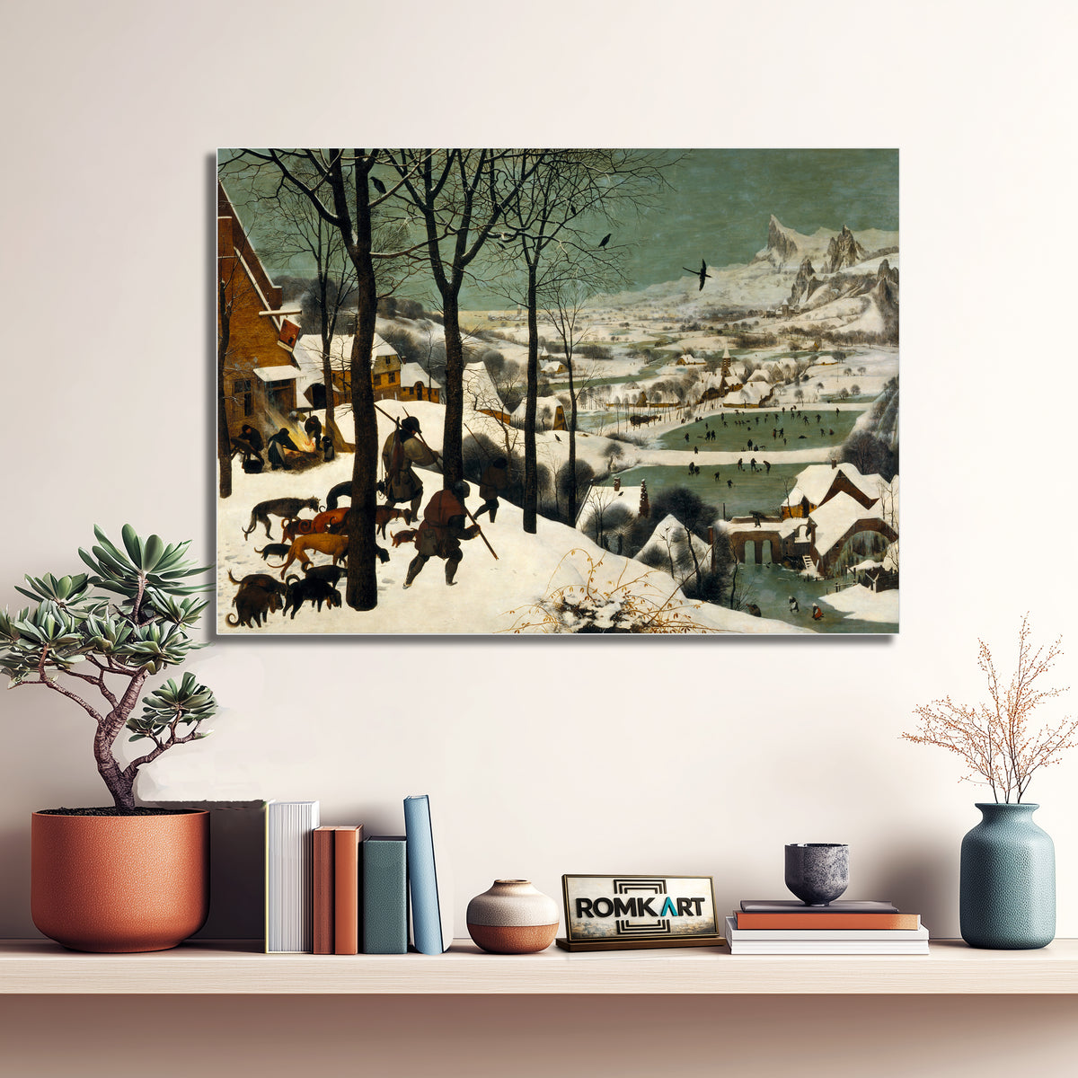 Pieter Bruegel The Elder The Hunters In The Snow Winter – Reproduction