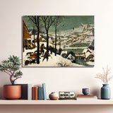 Pieter Bruegel The Elder The Hunters In The Snow Winter – Reproduction
