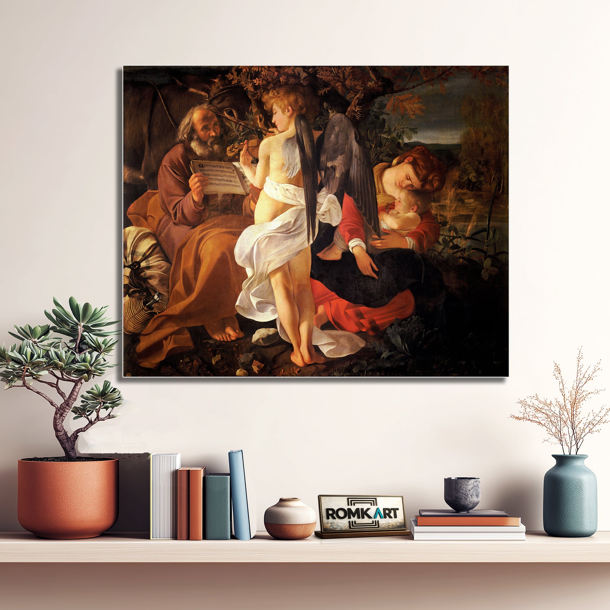 Caravaggio Rest On The Flight Into Egypt 1597 – Reproduction
