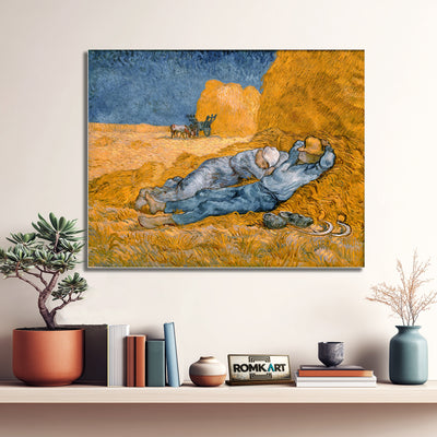 Vincent Van Gogh Noon Rest From Work - After Millet – Reproduction