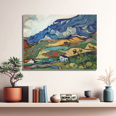Vincent Van Gogh Les Alpilles Mountain Landscape At Saint-rmy 1989 – Reproduction