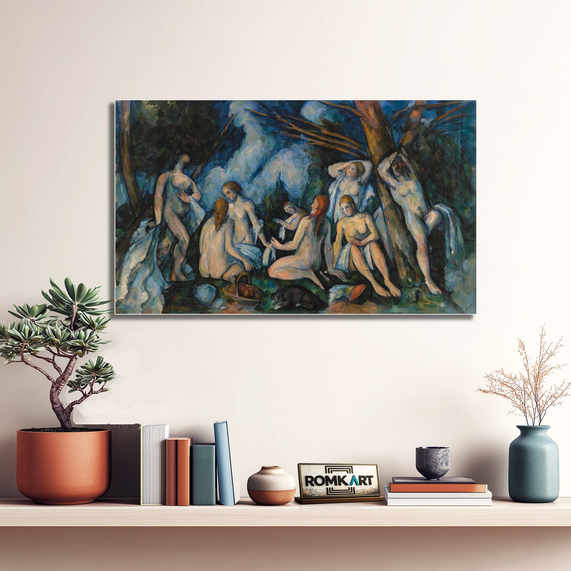 Paul Cezanne The Large Bathers 1894 Barnes Foundation – Reproduction