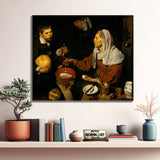 Diego Velazquez Old Woman Cooking Eggs 1618 – Reproduction