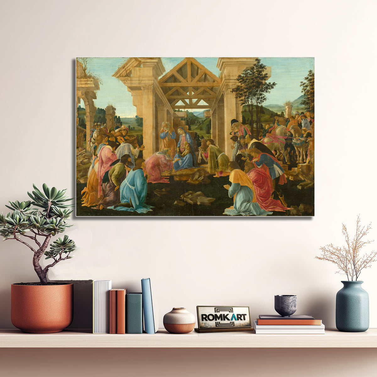 Sandro Botticelli Adoration Of The Magi 1478- 1482 – Reproduction