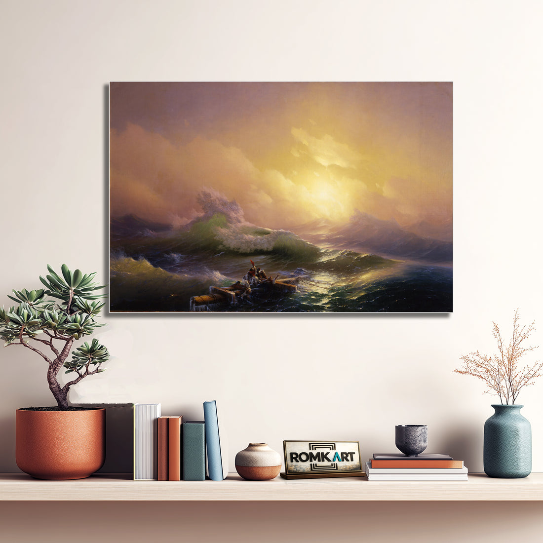 Ivan Aivazovsky The Ninth Wave 1850 – Reproduction
