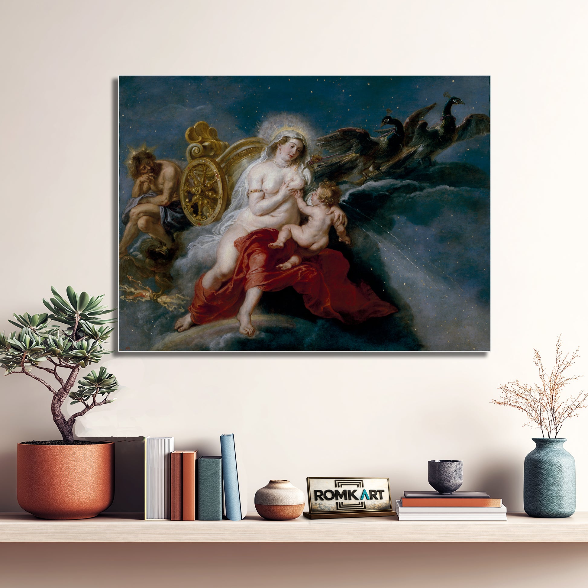 Peter Paul Rubens The Birth Of The Milky Way 1637 – Reproduction