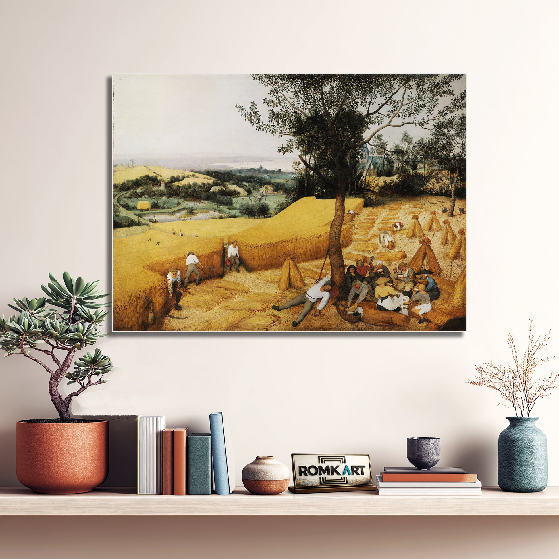 Pieter Bruegel The Elder The Harvesters 1565 – Reproduction