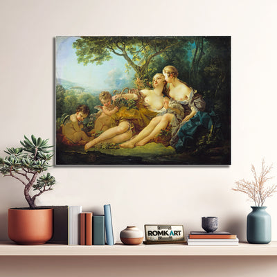 Francois Boucher Bacchus And Erigone 1745 – Reproduction