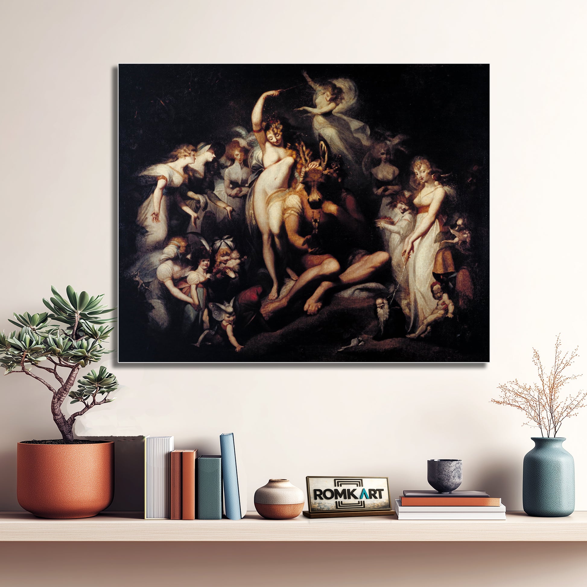 Henry Fuseli Titania And Bottom 1790 – Reproduction