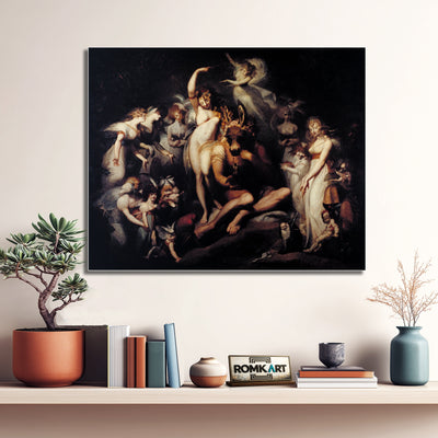 Henry Fuseli Titania And Bottom 1790 – Reproduction