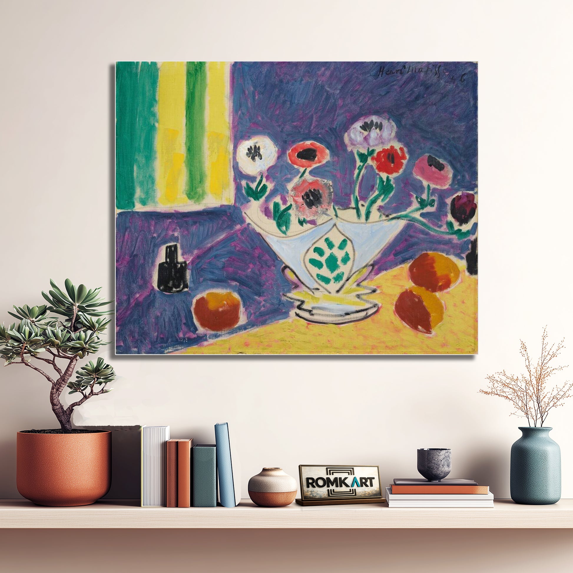 Henri Matisse Vase Danmones 1946 – Reproduction