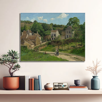 Camille Pissarro L'Hermitage à Pontoise 1867 – Reproduction