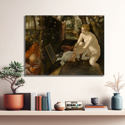 Tintoretto Susanna And The Elders 1555-1556 – Reproduction