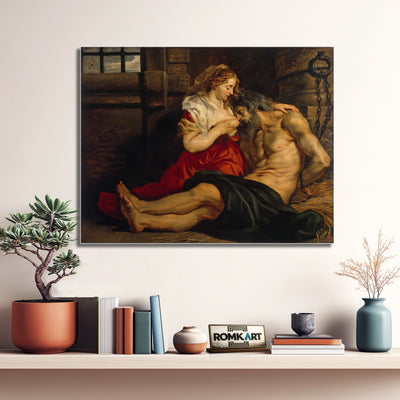 Peter Paul Rubens Roman Charity 1612 – Reproduction