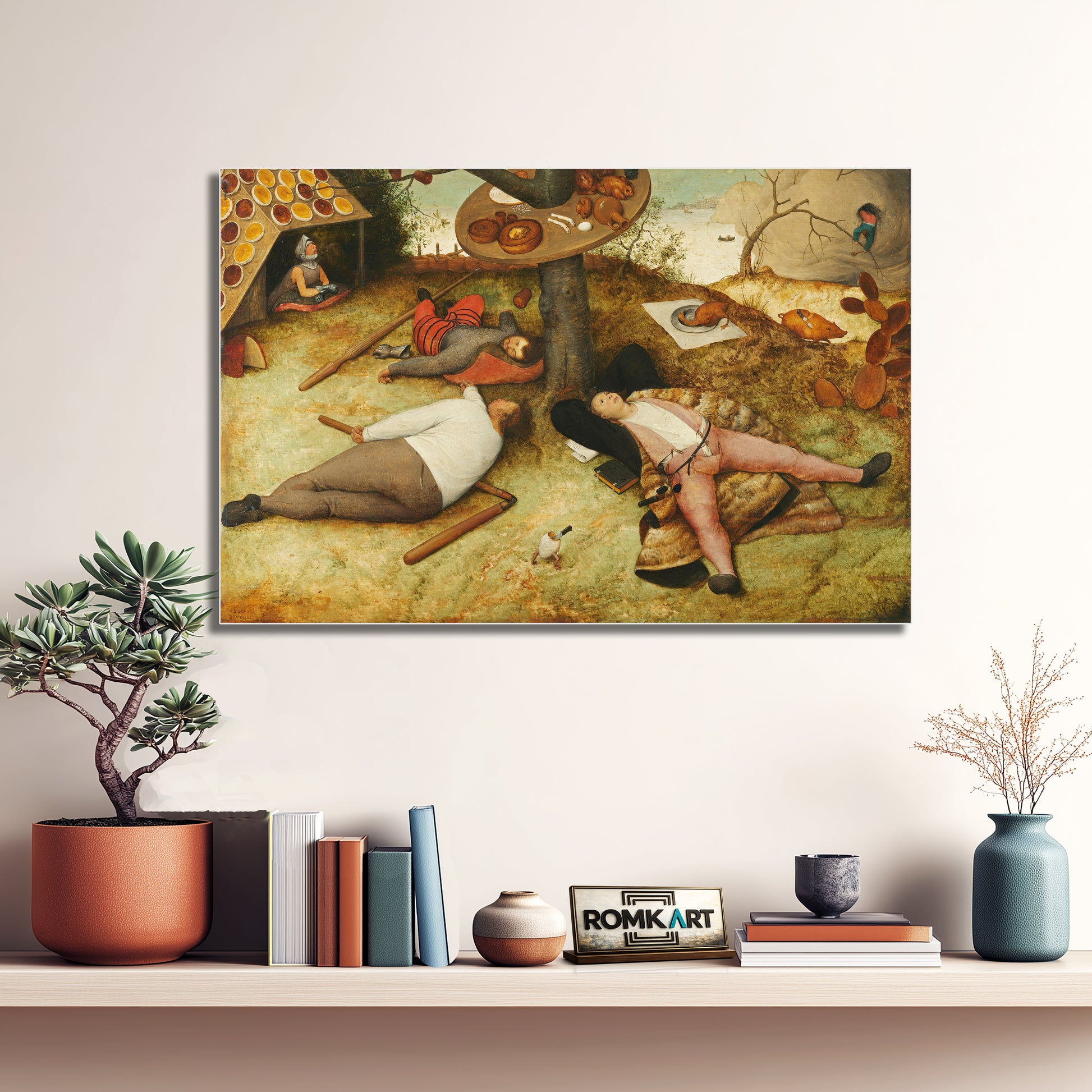 Pieter Brueghel The Elder The Land Of Cockaigne 1567 – Reproduction