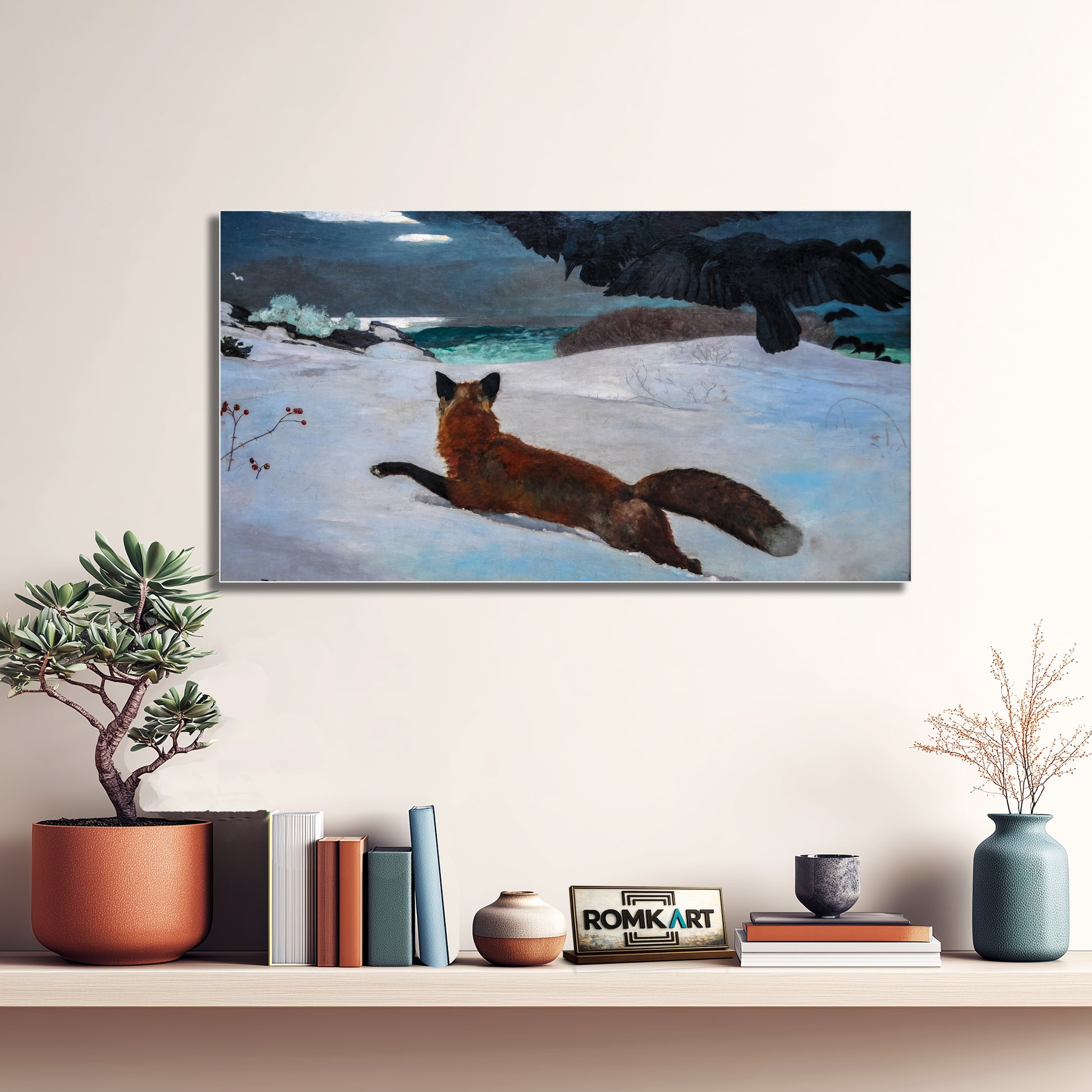 Winslow Homer The Fox Hunt 1893 – Reproduction