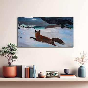 Winslow Homer The Fox Hunt 1893 – Reproduction