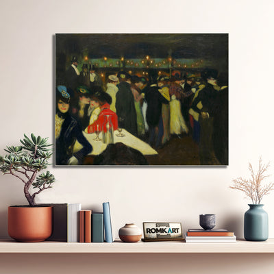 Pablo Picasso Le Moulin De La Galette 1900 – Reproduction
