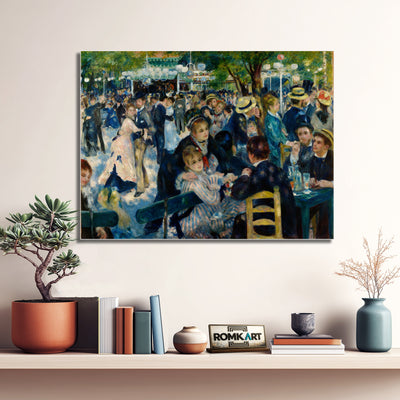 Pierre-auguste Renoir Dance At Le Moulin De La Galette 1876 – Reproduction
