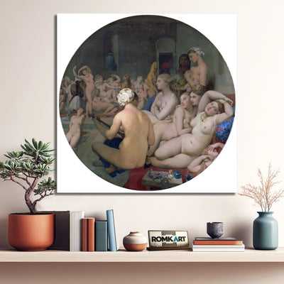 Jean Auguste Dominique Ingres The Turkish Bath 1814 – Reproduction