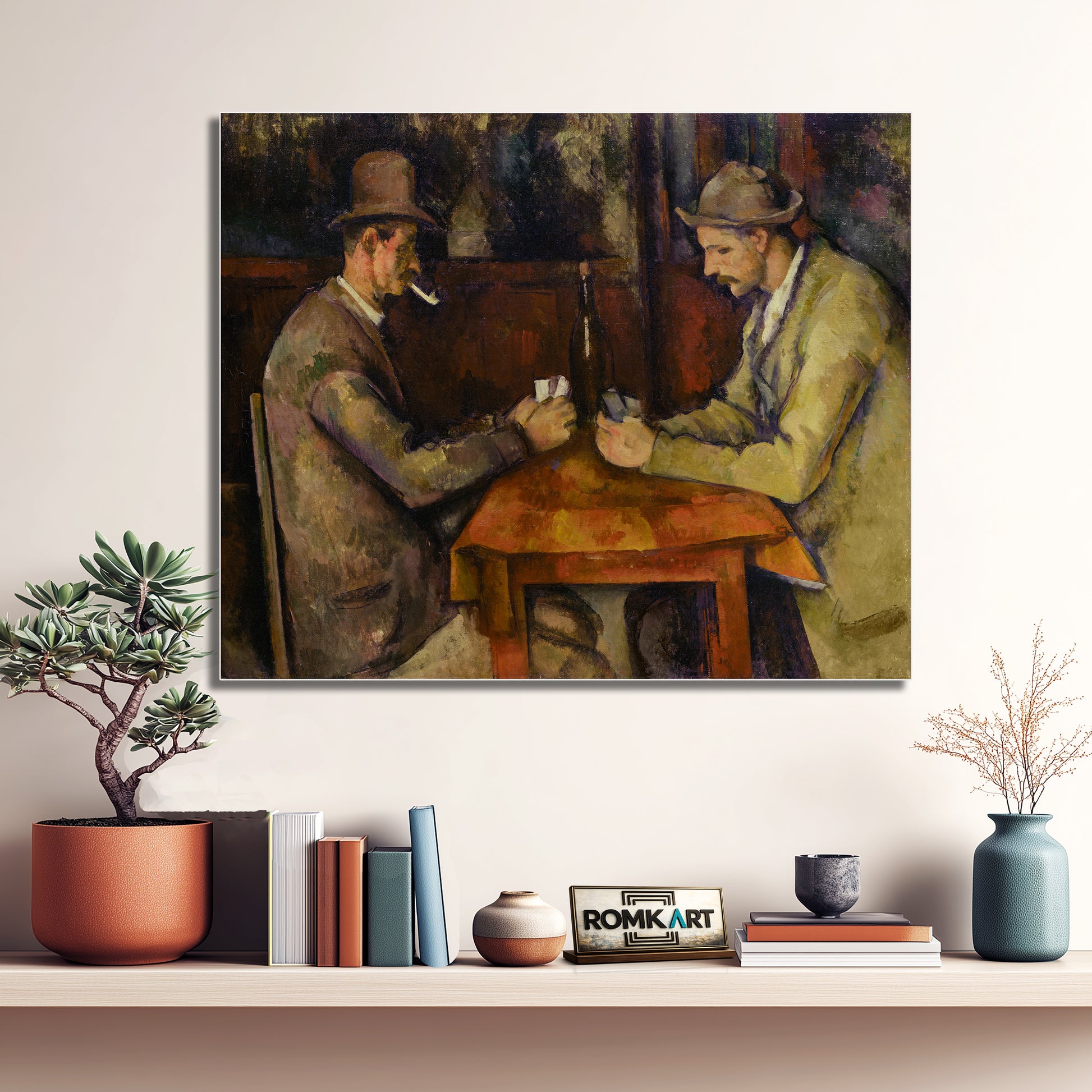 Paul Cezanne The Card Players 1894 - 1895 – Reproduction
