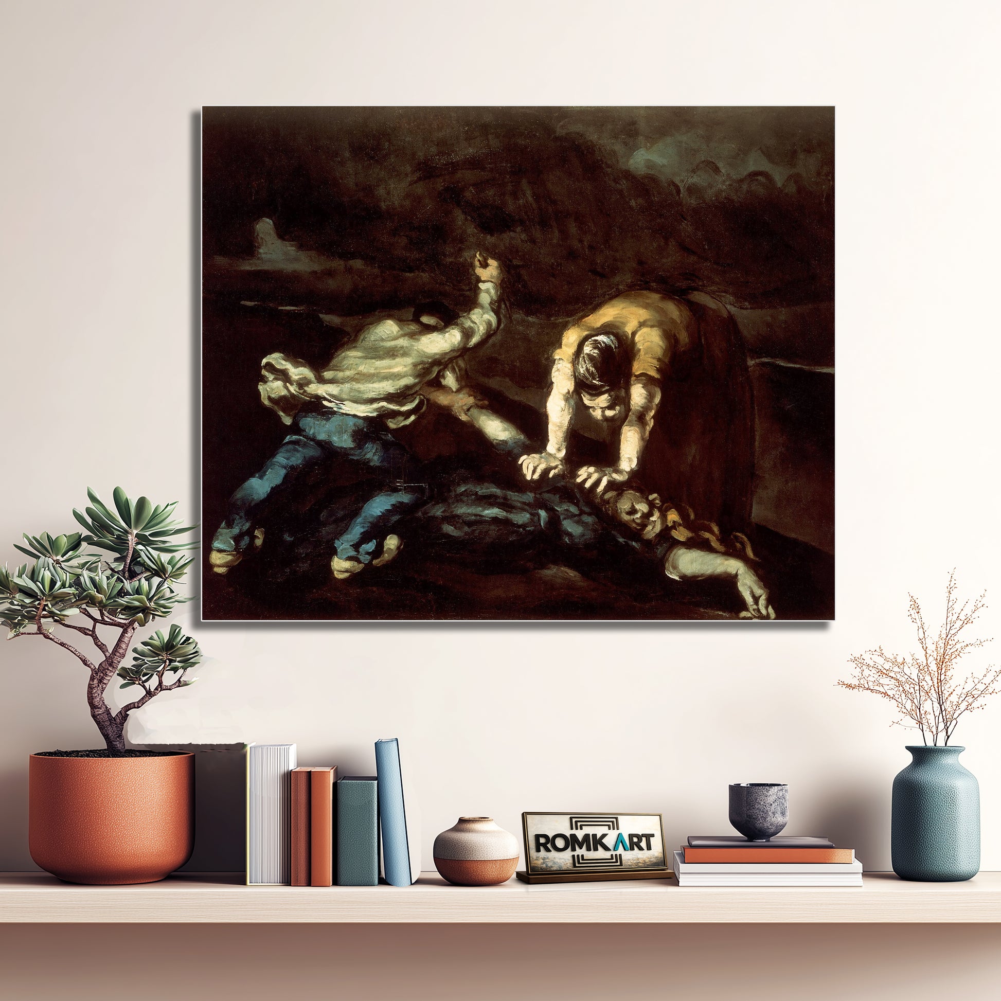 Paul Cezanne The Murder 1897 – Reproduction