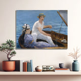 Edouard Manet Boating 1874 – Reproduction