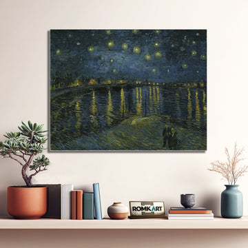 Vincent Van Gogh Starry Night Over The Rhone – Reproduction