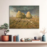 Jean-francois Millet Haystacks Autumn 1873 – Reproduction