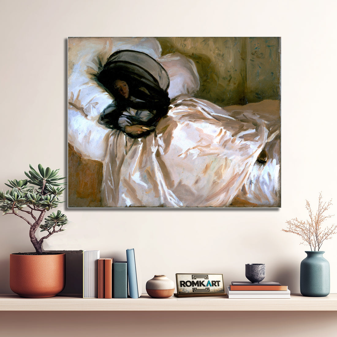 John Singer Sargent The Mosquito Net 1912 Art In The White House – Reproduction