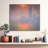 Claude Monet London Houses Of Parliament 1904 – Reproduction