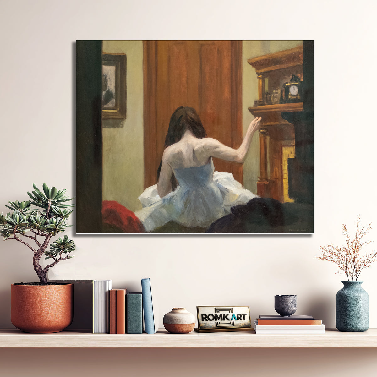 Edward Hopper New York Interior 1921 – Reproduction