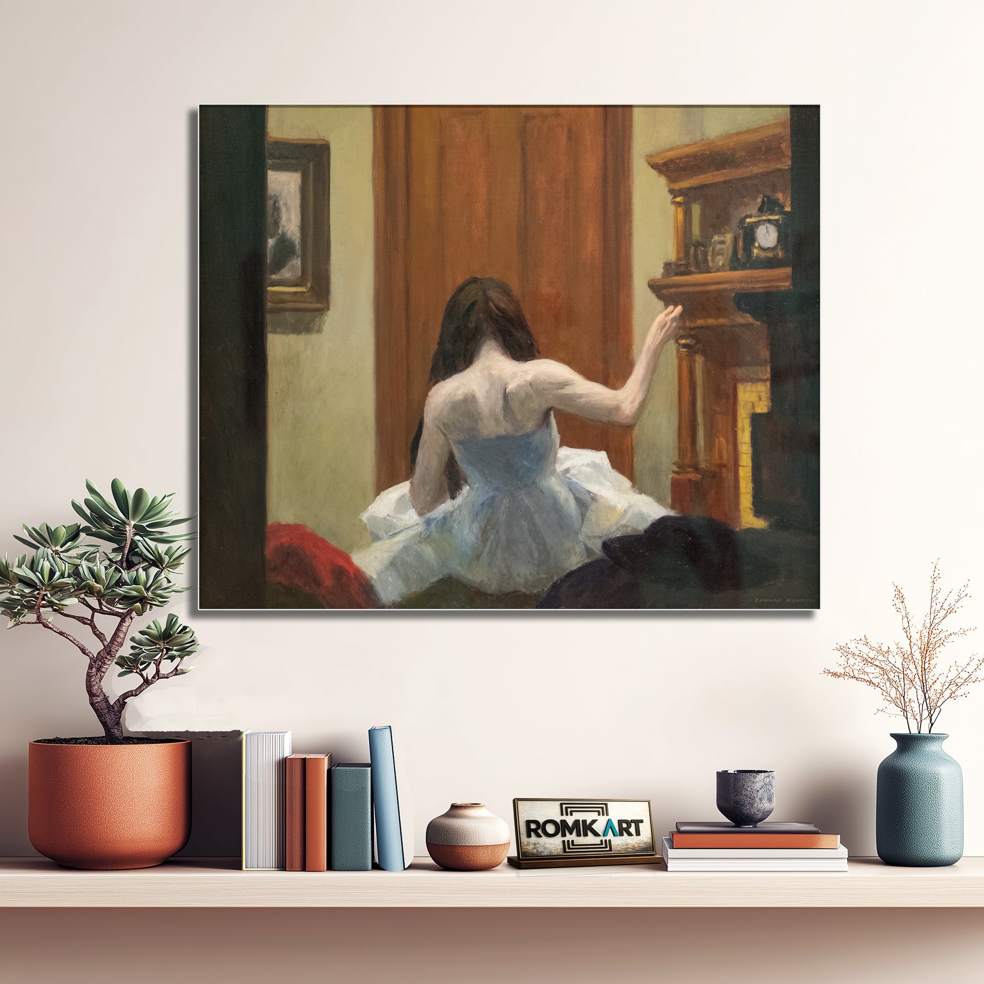 Edward Hopper New York Interior 1921 – Reproduction