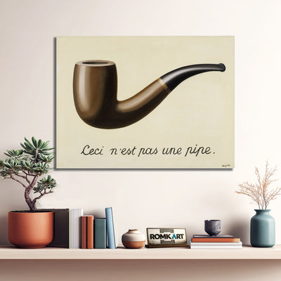 Rene Magritte The Treachery Of Images 1929 – Reproduction
