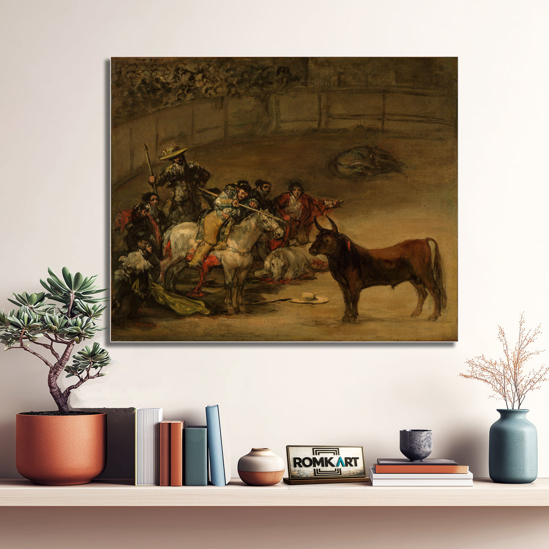 Francisco Goya Bullfight Suerte De Varast 1824 – Reproduction