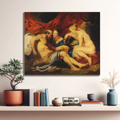 Peter Paul Rubens Lot And His Daughters 1614 – Reproduction